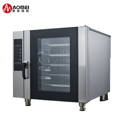 738x850x620mm 열기공 공류 오븐 5층 증기 기능