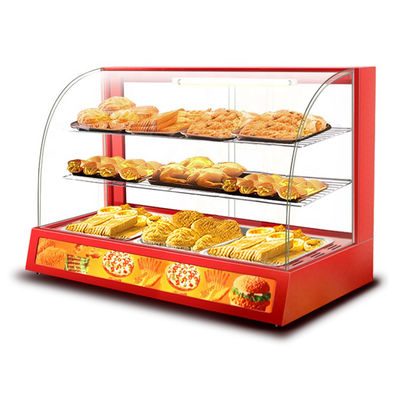 호텔 및 레스토랑 외식 장비 전기식품 디스플레이 1.2kw 전력 온도