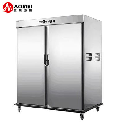 120mm 계층 높이 스테인레스 스틸 모바일 음식 온도 트롤레 뱅케이트 및 상업용