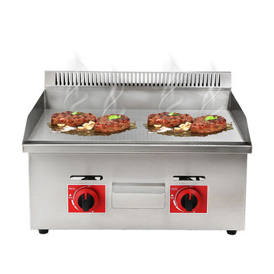 730*550*340mm 비 붙는 상업용 BBQ 가스 그릴러 레스토랑 부엌 카운터 톱