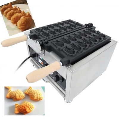자동 비 스틱 금붕어 와플 머신 고 생산성 생선 타야키 메이커