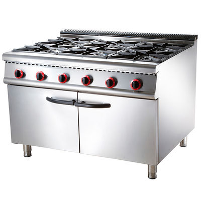 상업용 주방 가스 라인업 4/6 번어와 LPG2800-3700Pa의 캐비닛