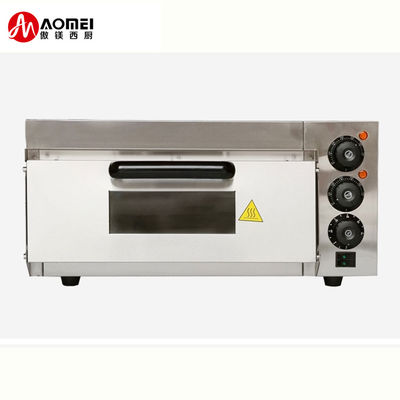 주방 장비 단층 전기 피자 오븐 온도 조절 220V-240V