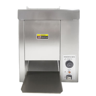 1600W 전기 컨베이어 벨트 식품 산업에서 햄버거 빵을위한 토스터