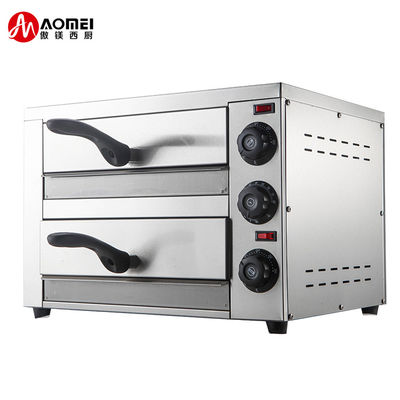 상업용 주방 스테인리스 스틸 전기 피자 오븐 스냅 패인 220V 1200W