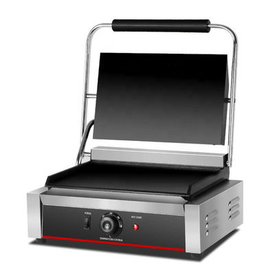 220V 온 플래트 전기 그릴 기계 가열 요소 부품 샌드위치 접촉 그릴 19kg