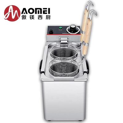 외식 장비 2kW 전기 데스크톱 2 헤드 레스토랑 뉘들 끓이는 파스타 요리