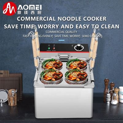 정밀 온도 조절 탐사기 전기 상업용 파스타 요리장 3.5kW