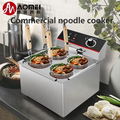 정밀 온도 조절 탐사기 전기 상업용 파스타 요리장 3.5kW