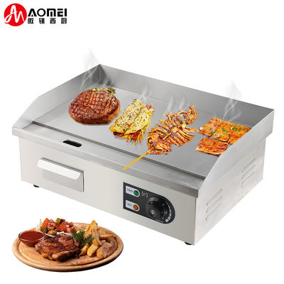 상업용 주방 장비 스테인리스 스틸 전기 BBQ 그릴/기리/온난판