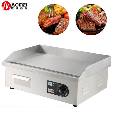 상업용 주방 장비 스테인리스 스틸 전기 BBQ 그릴/기리/온난판