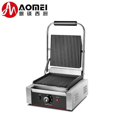 상업용 비 스틱 파니니 프레스 샌드위치 메이커 그릴 부엌 요리 베이킹 BBQ