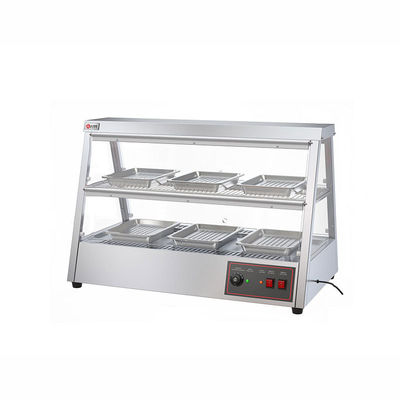 43KG 스테인리스 스틸 식품 디스플레이 핫 워크래스 1.6KW 전기 핫 푸드 핫