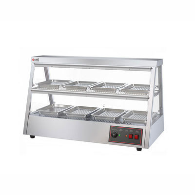 43KG 스테인리스 스틸 식품 디스플레이 핫 워크래스 1.6KW 전기 핫 푸드 핫