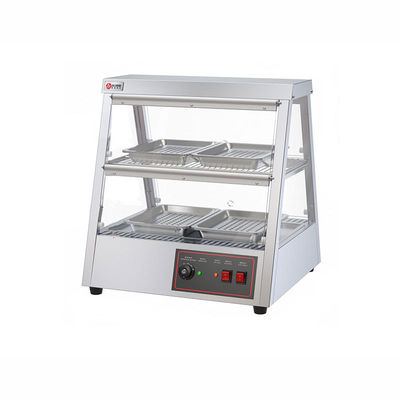 43KG 스테인리스 스틸 식품 디스플레이 핫 워크래스 1.6KW 전기 핫 푸드 핫