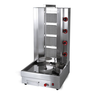 220V 상업용 스테인리스 스틸 도너 케밥 샤바르마 로스터 머신 15000W 전력
