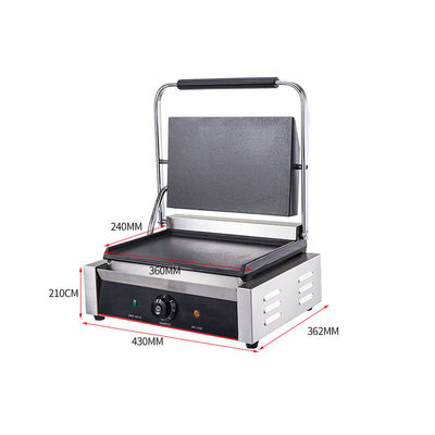 외관식품용 중량 2200W 상업용 전기 샌드위치 프레스 파니니 그릴