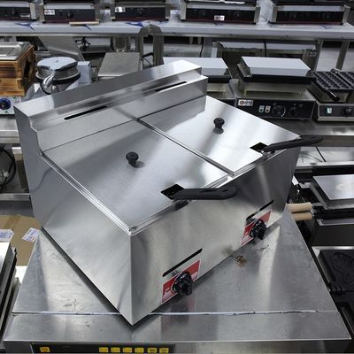 9.2KG LPG/NG 상업용 가스 딥 프라이어 카운터 톱 머신 가스 오라스 프라이도라스