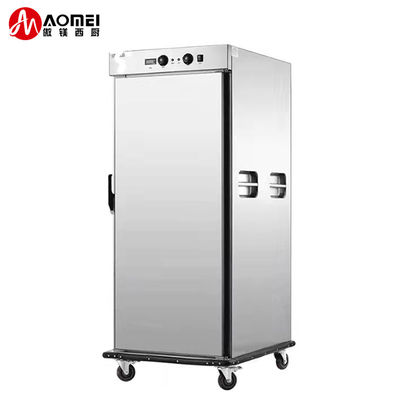 120mm 계층 높이 스테인레스 스틸 모바일 음식 온도 트롤레 뱅케이트 및 상업용