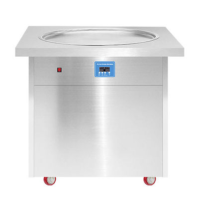 60KG 싱글 판 프라이드 아이스크림 롤 머신