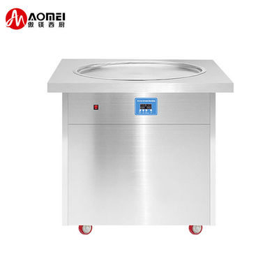 60KG 싱글 판 프라이드 아이스크림 롤 머신
