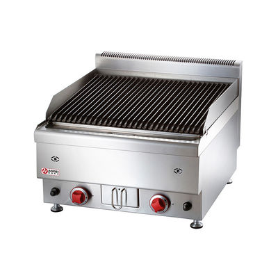 아오메이 화산 석탄 그릴 스테인레스 스틸 가스 그릴 NG2000-2500Pa m3/h 1.46 14.4 BTU