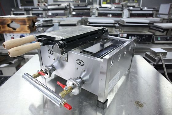 태야키 제조 기계 6 PCS 생선 태야키 LPG 타입 생선 와플 메이커 470x380x210mm