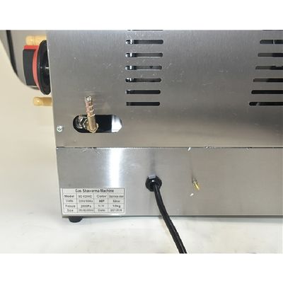가스 샤바마 머신 2 타기 치킨 도너 케밥 BBQ 그릴 스키버 제작자 야외용