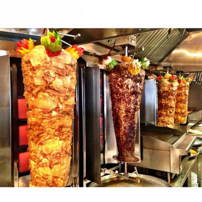 고전력 Grill 고기 빠르고 효율적으로 Doner Kebab Shop Shawarma 만드는 기계