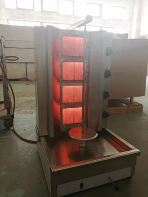 25KG 가스 4번 타기 전기 그릴 케밥 기계 / 도너 기계 / 샤바르마 기계 GB-950