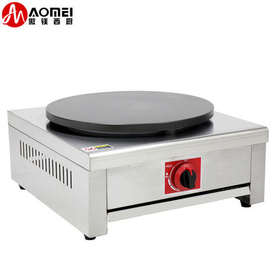 레스토랑 LPG/NG 상업용 가스 로티 메이커 단일 머리 40cm 크레프 메이커 기계