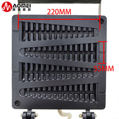1750W 롤리 와플 머신