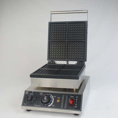 AM-206 Nonstick Square Waffle Maker 홈이콤브 와플용 내구성 와플 머신