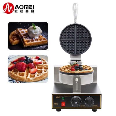 AM-206 Nonstick Square Waffle Maker 홈이콤브 와플용 내구성 와플 머신