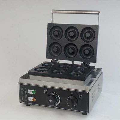 베이커리 디저트 상점 6pcs 도넛 만드는 기계에 대한 전기 비 스틱 도넛 메이커