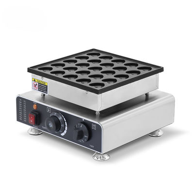 110V 상업용 와플 메이커 기계 50-300C의 온도 범위와 컴팩트 디자인