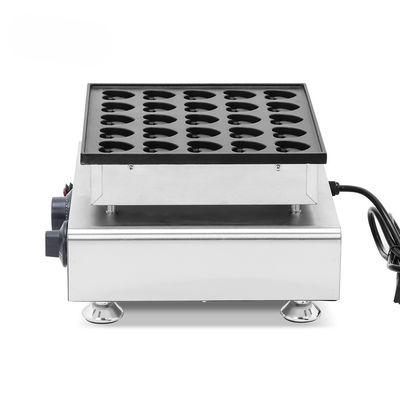 110V 상업용 와플 메이커 기계 50-300C의 온도 범위와 컴팩트 디자인
