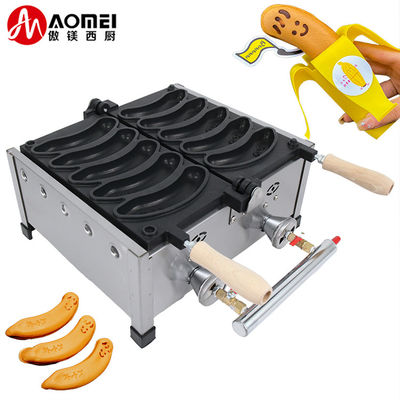 커스텀 곰팡이 모양 디자인 전문적인 강력한 1800W 가스 와플 메이커