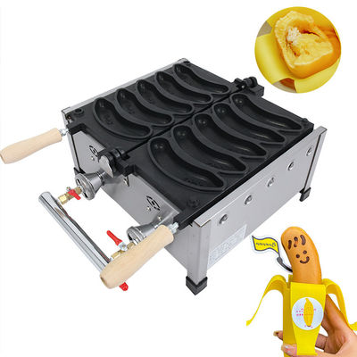 커스텀 곰팡이 모양 디자인 전문적인 강력한 1800W 가스 와플 메이커