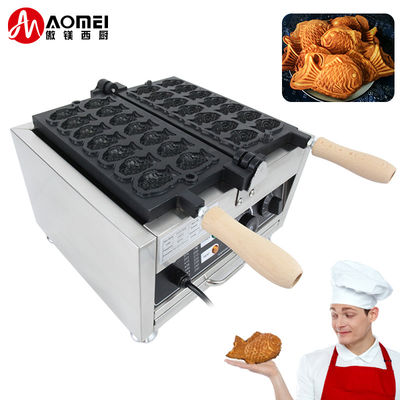 샌드위치 접시 생선 모양 와플 메이커 머신 14 케이크 태야키 전기 패스트푸드 케이크