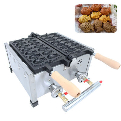 8kg 가스 파워 타이야키 와플 메이커 모델 AO-1104R 베이커리 및 아이스크림 간식