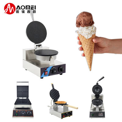 스냅 바를 위한 반 스틱 플레이트 전기 와플 메이커 머신 1300W