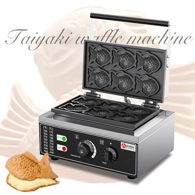 220V 생선 모양 간식 와플 메이커