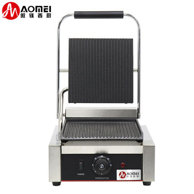 가정용 또는 레스토랑용 상업용 콘택트 그릴 파니니 샌드위치 제조 기계 220V