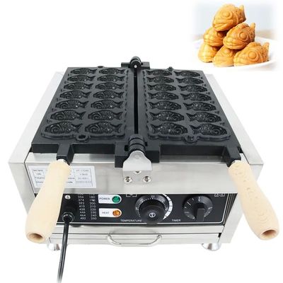 타이야키 기계 14pcs/판 전기 LPG 타입 생선 와플 메이커 미니 타이야키