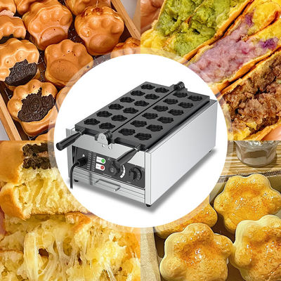 3000W 곰 발가락 머핀 베이킹 머신 고양이 발톱 모양 전압 220v 만화 와플