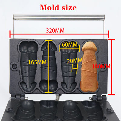 스냅 머신용 전기 와플 메이커 50-300C 비 스틱 표면