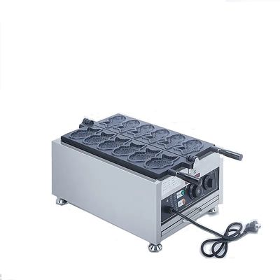 한국식 생선 케이크 상업용 전기 태야키 와플 메이커 18kg 스테인레스 스틸